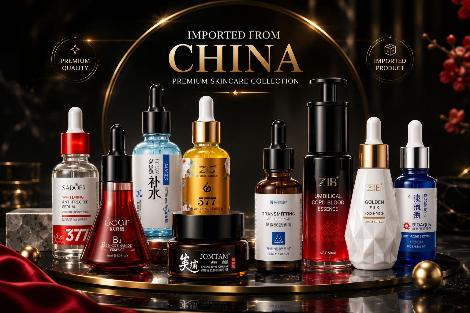 Glowora premium cosmetics collection